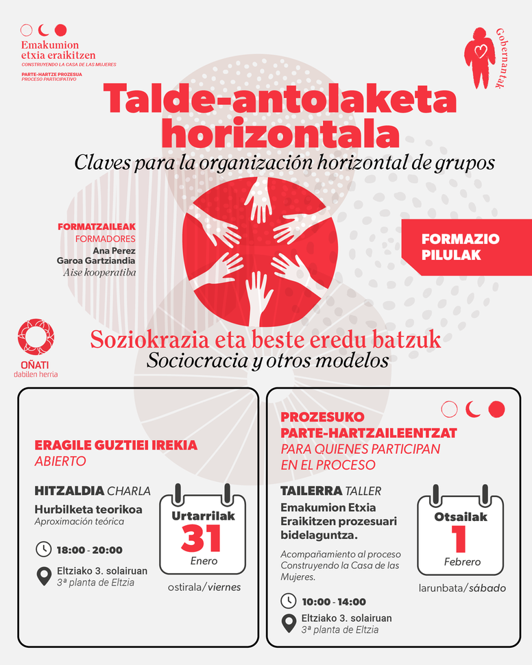 Claves para la organización horizontal de grupos