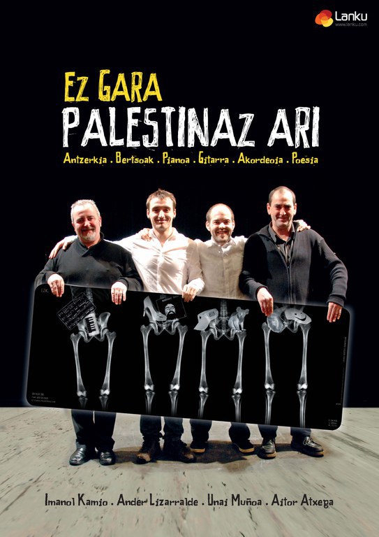 “Ez gara Palestinaz ari” - bertso musikatu jaialdia