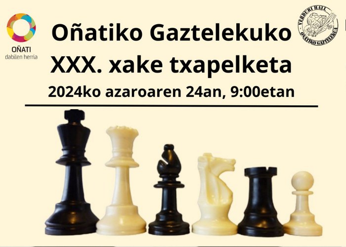 Gaztelekuko XXX. Xake txapelketa