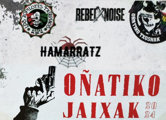 Rebel Noise, Hamarratz eta Los Zopilotes Txirriaos taldeen kontzertua